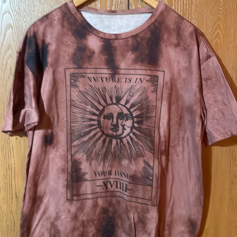 3️⃣ for 1️⃣5️⃣  Shein - TieDye - Future in your hands - Tarot